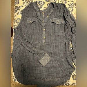 Free People oversized shirt